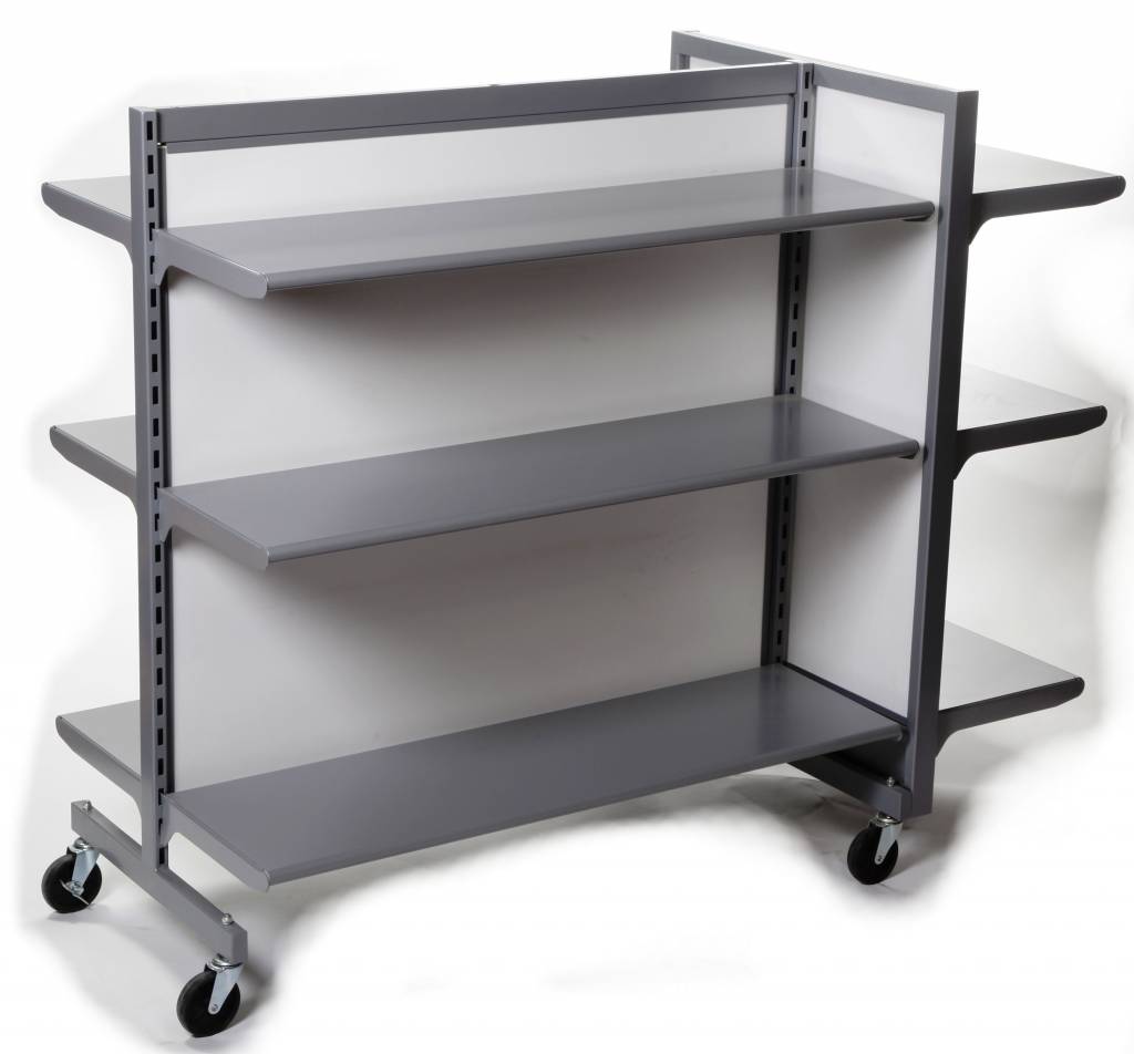 Unité de bout pour gondole - Gondole HD encoches 1" - 2"cc - Mobico Canada