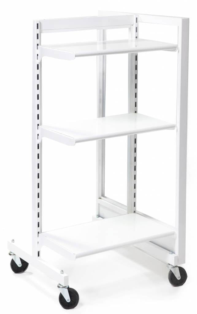 Unité de bout pour gondole - Gondole HD encoches 1" - 2"cc - Mobico Canada