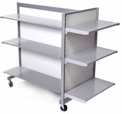 Unité de bout pour gondole - Gondole HD encoches 1" - 2"cc - Mobico Canada