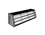 Comptoir modulaire 4’ à 14’, hauteur 37.5", base 14" - Comptoir de dépanneur - Mobico Canada