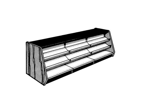 Comptoir modulaire 4’ à 14’, hauteur 37.5", base 14" - Comptoir de dépanneur - Mobico Canada