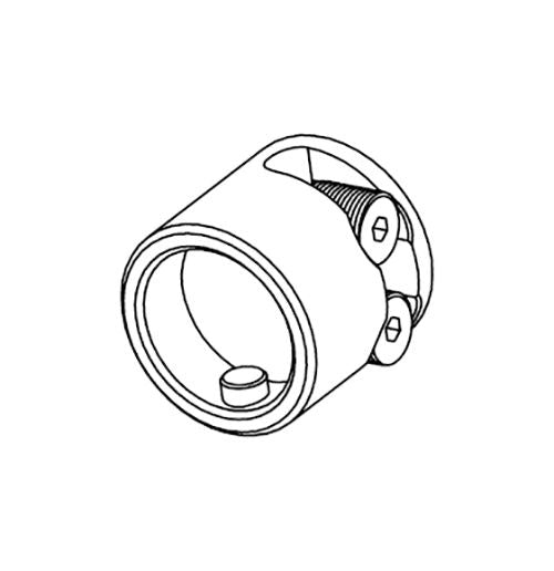 Support simple à pôle ronde de 3/4’’ - Mobico Canada