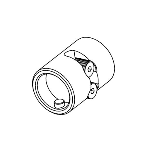 Support double à pôle ronde de 3/4’’ - Mobico Canada