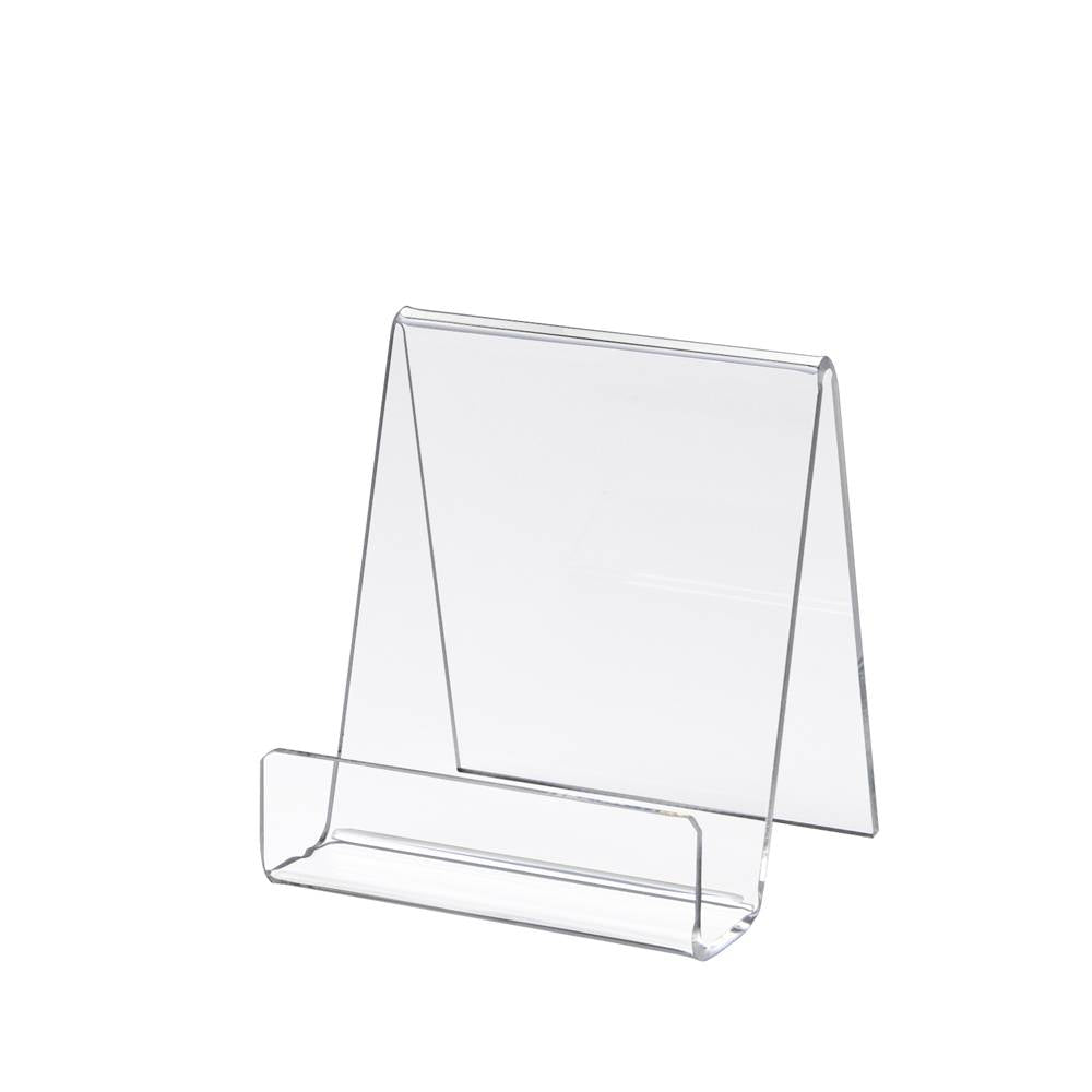 Support De Livre En Acrylique Transparent 25x14.2 Cm - Présentoir à Livre Ouvert, Pour Recettes, Bibles, Magazines