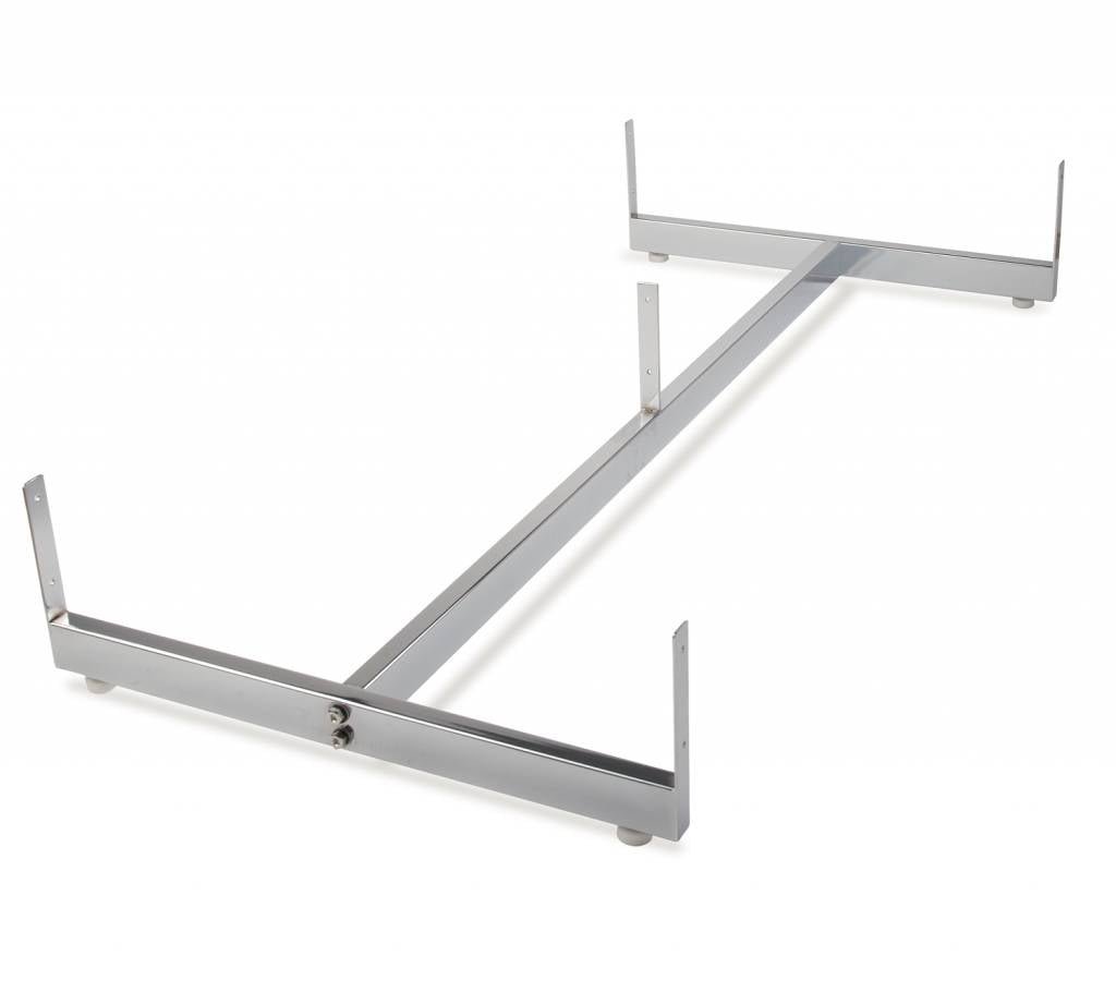 Base 24" x 48" en H pour 4 grilles ou slatgrilles de 24”L - Base, connecteur & support mural - Mobico Canada