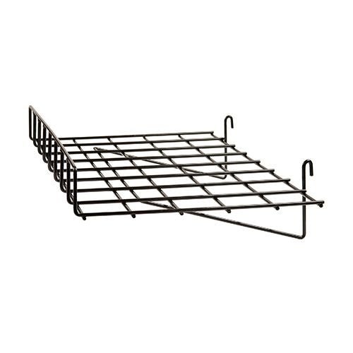 Tablette broche droite 24" x 15" avec rebord de 3" pour grille - Tablette - Mobico Canada