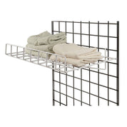 Tablette broche droite 24" x 15" avec rebord de 3" pour grille - Tablette - Mobico Canada