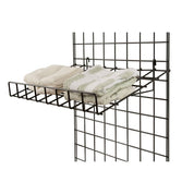 Tablette broche inclinée 24" x 15" rebord 3" pour grille - Tablette - Mobico Canada
