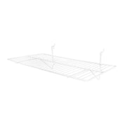 Tablette broche droite 23.5" x 12" pour grille - Présentoirs pour vos événements - Mobico inc.