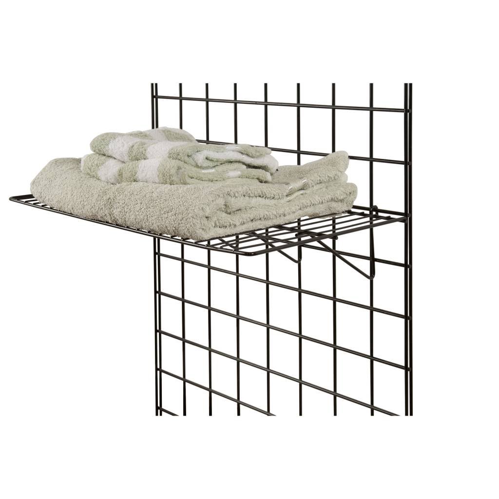 Tablette broche droite 23.5" x 12" pour grille - Présentoirs pour vos événements - Mobico Canada