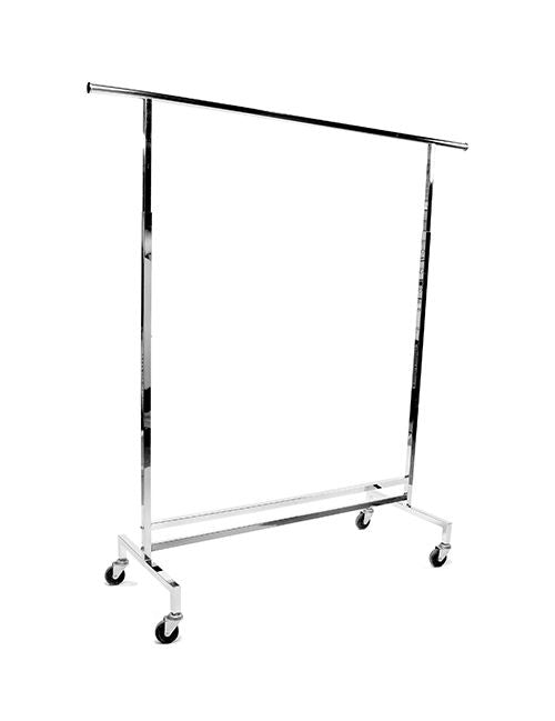 Porte vêtement ajustable 54" à 74"H sur roues 60"de long - Présentoirs pour vos événements - Mobico Canada