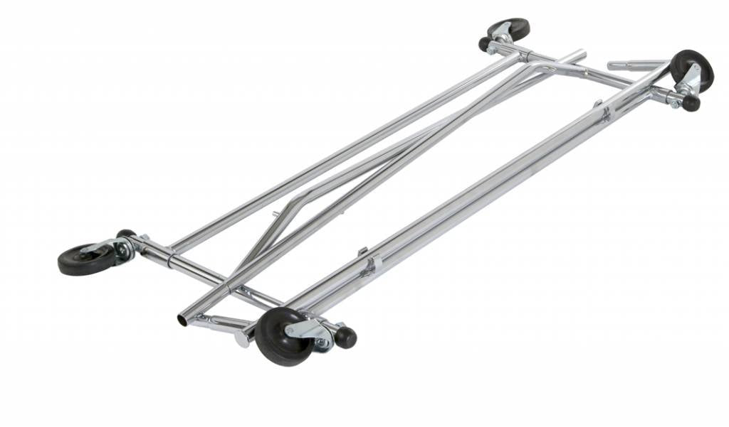 Porte vêtement pliant ajustable avec extension de 12" - Présentoirs pour vos événements - Mobico Canada