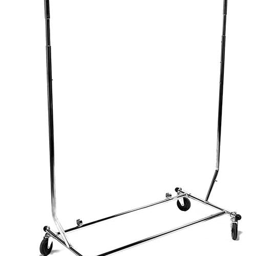 Porte vêtement pliant ajustable avec extension de 12" - Présentoirs pour vos événements - Mobico Canada