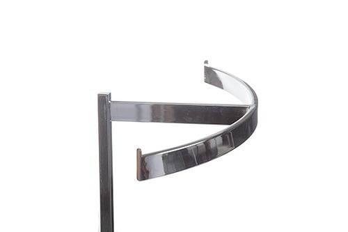 Bras style demi - lune pour porte vêtement 2 et 4 voies - Penderie 2 voies - Mobico Canada