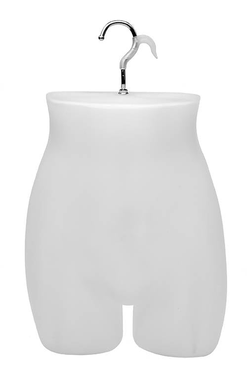Hanche de femme en plastique moulé, dos creux - Présentoirs pour vos événements - Mobico Canada