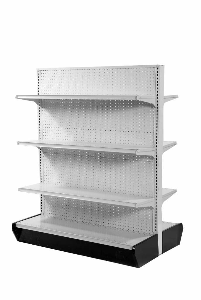 Îlot double, section première - Étagère commerciale, gondole, murale et Îlot de magasin - Mobico Canada