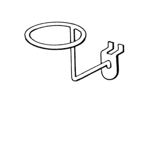 Présentoir à chapeau et à ballon - Accessoires pour panneau perforé - Mobico Canada