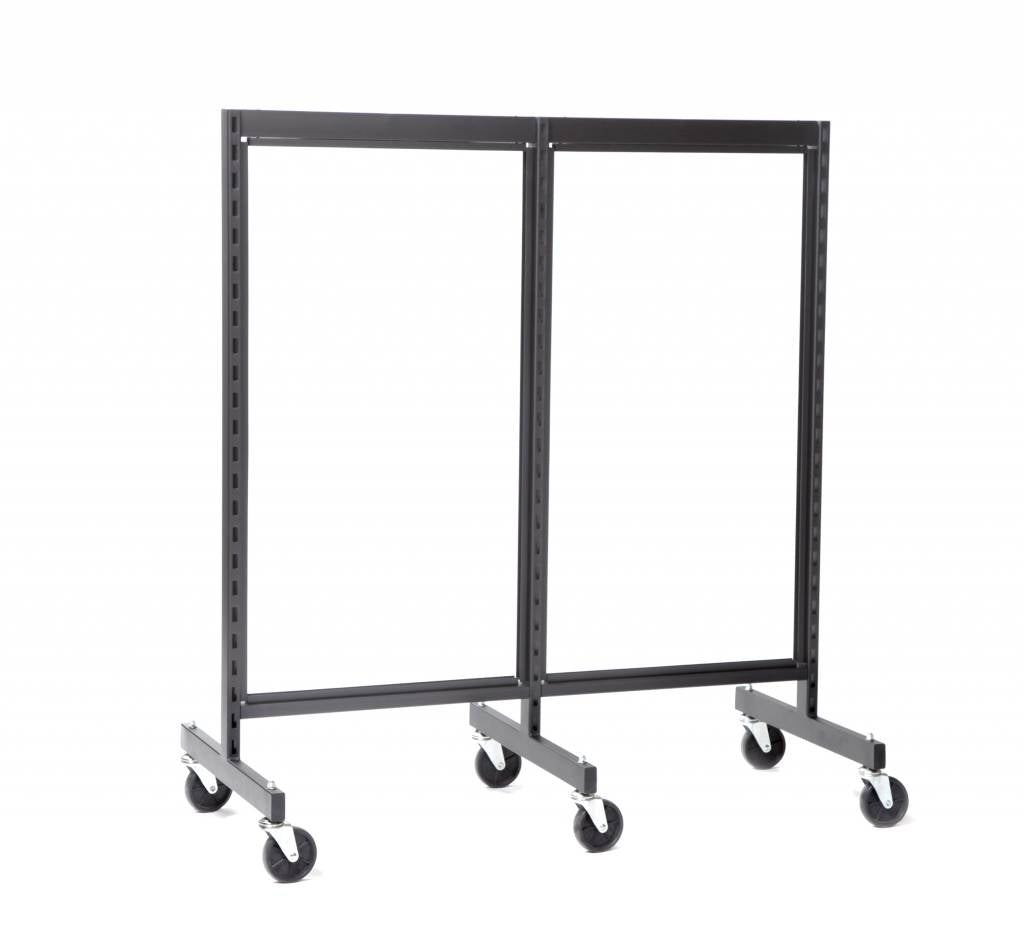 Poteau de centre pour gondole - Gondole HD encoches 1" - 2"cc - Mobico Canada