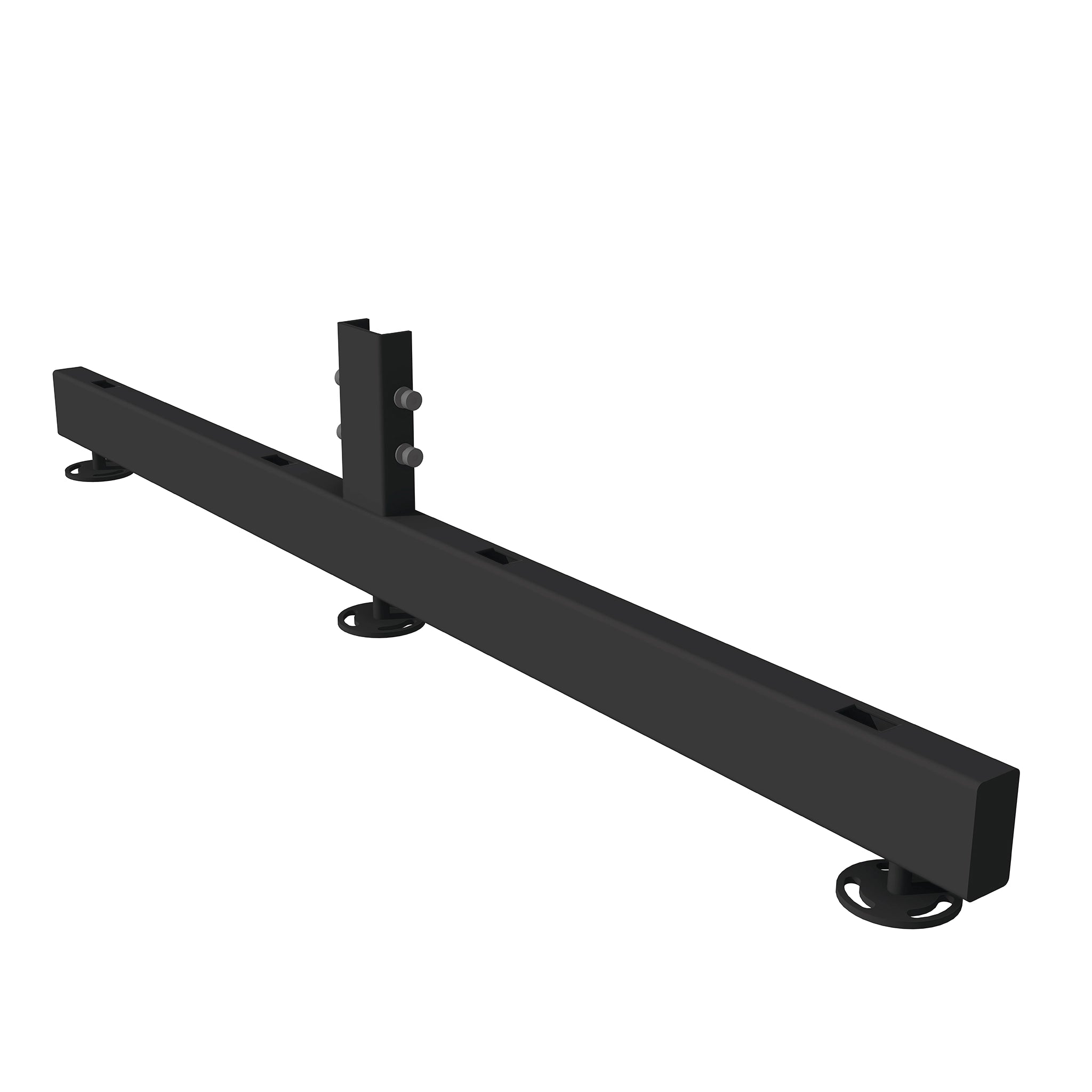 Pied en T avec niveleurs pour îlot - Système HD Robuste - Mobico inc.