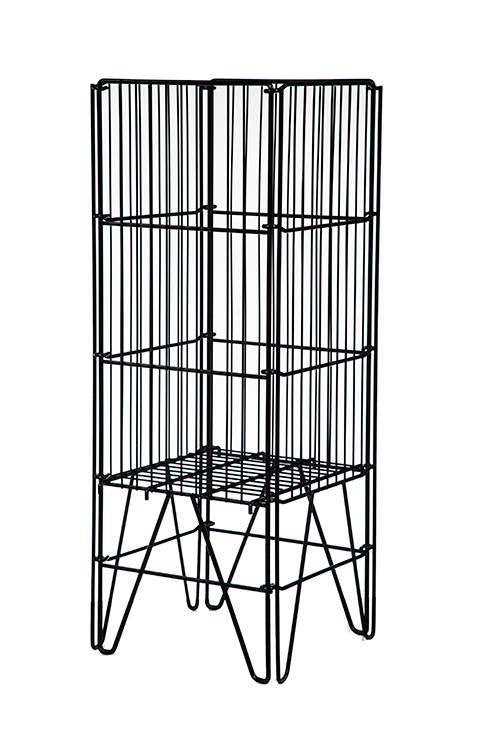 Panier de magasin pliant 12"x12"x33"H - Pharmacie - Mobico Canada