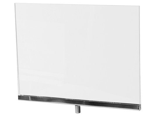 Porte - affiche horizontal en acrylique 11” x 8.5” H - Porte - affiche pour penderie - Mobico Canada