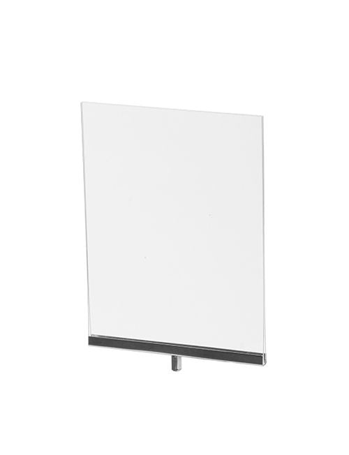 Porte - affiche vertical en acrylique 8.5” x 11” H - Porte - affiche pour penderie - Mobico Canada