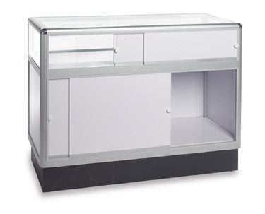 3 vision aluminium - Comptoirs Vitrés - Mobico Canada