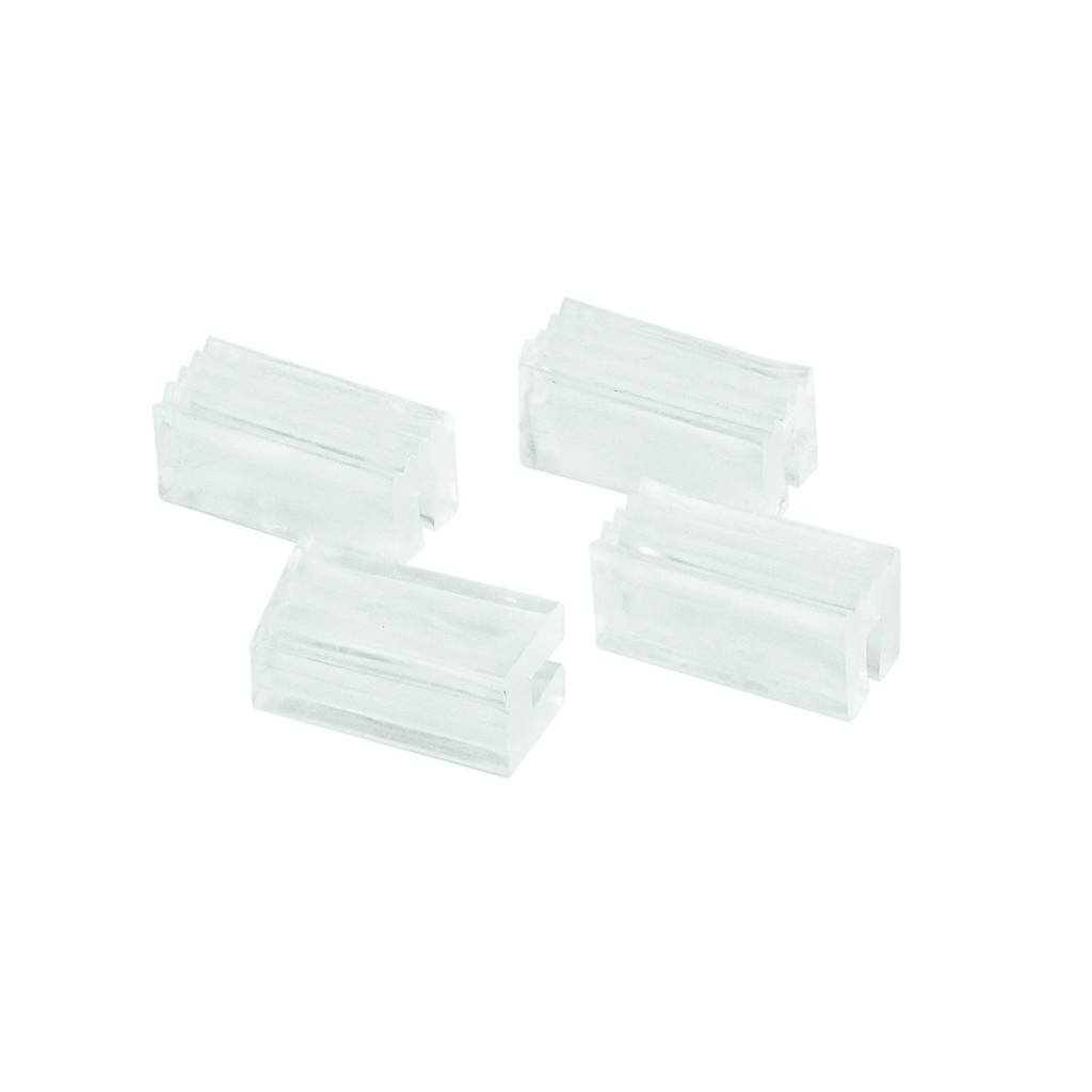 Coussin de caoutchouc 3/4" x 5/16" x 11/32"H clair ou gris - Système régulier, encoches 1/2" - 1"cc - Mobico Canada