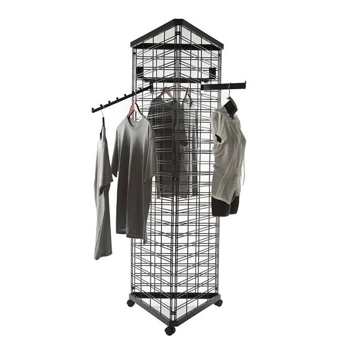 Base triangulaire sur roues pour 3 grilles ou slatgrilles 24"L - Base, connecteur & support mural - Mobico Canada
