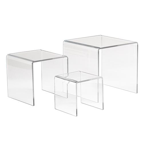 Petits podiums carrés - Accessoires de présentation - Mobico Canada