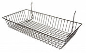 Panier 24''x12''x4'' slatwall/pegboard/grille - Accessoires pour panneau perforé - Mobico Canada