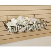 Panier 24''x12''x4'' slatwall/pegboard/grille - Accessoires pour panneau perforé - Mobico Canada