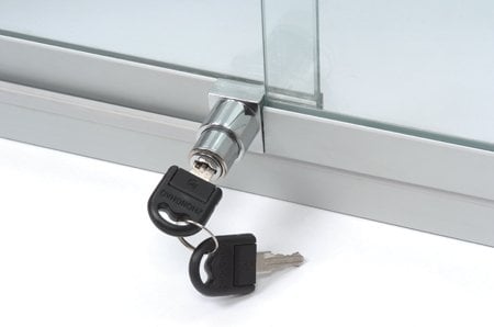 Comptoir vitré pleine vision avec caisse - Comptoirs Vitrés - Mobico Canada