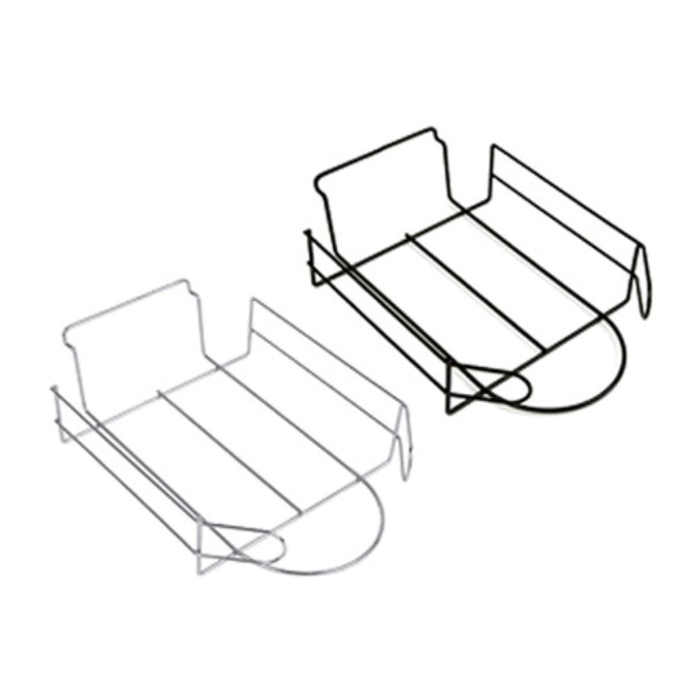 Support casquette en grillage - Noir ou blanc pour SW, (12 casquettes) - Accessoires pour panneaux rainuré - Mobico Canada