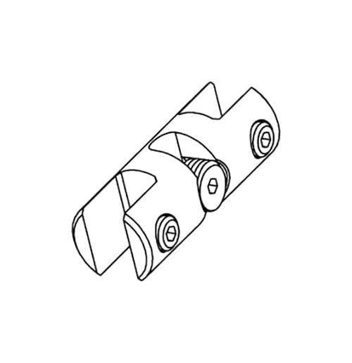 Support double à panneau de 4 à 8 mm - Mobico Canada