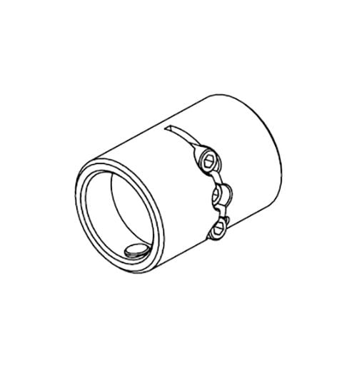 Support double à pôle ronde de 3/4’’ - Mobico Canada