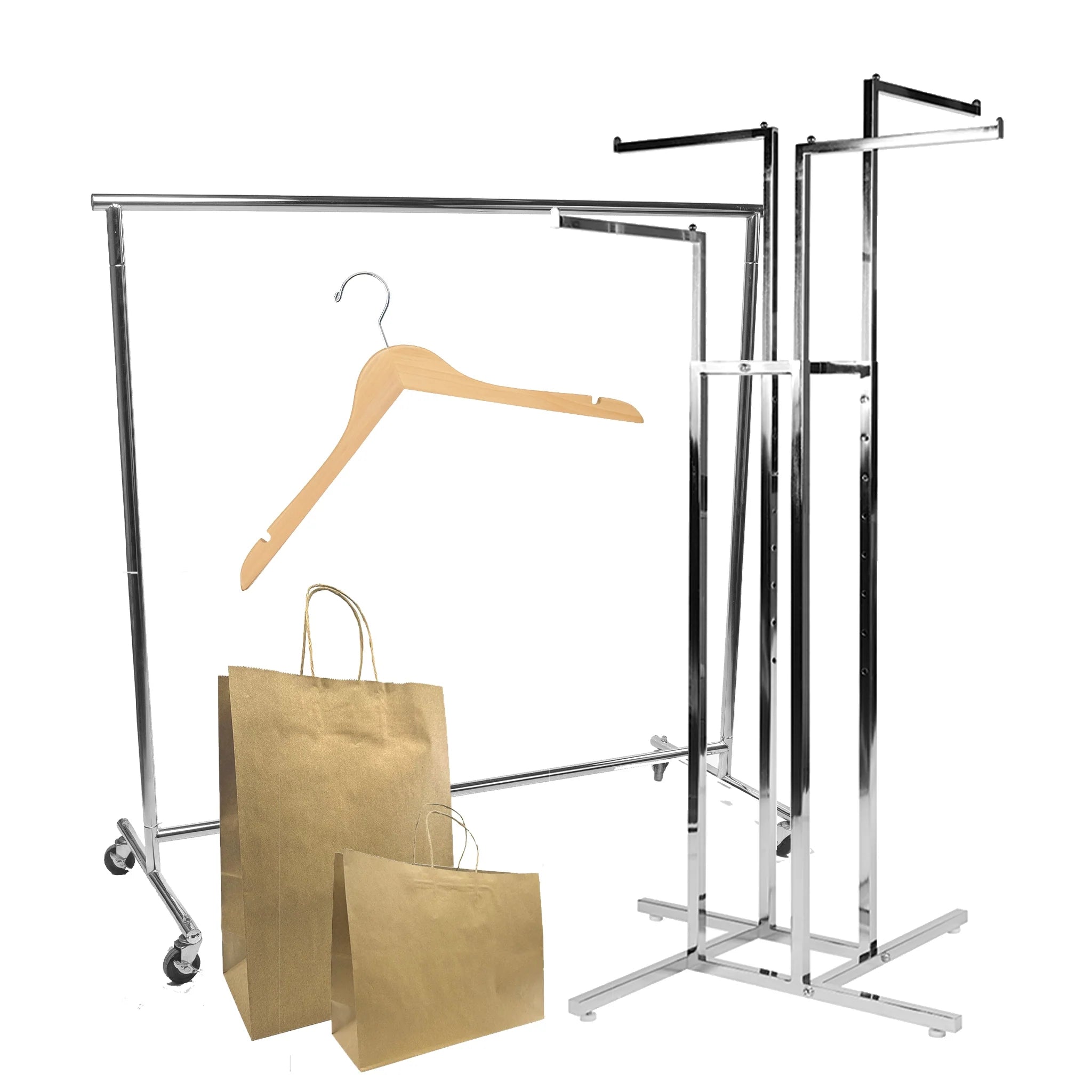 Porte vêtements, cintres et sacs de magasinage - Mobico Canada