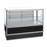 Glass Display Counter 2/3 Vision with Aluminum Moulding