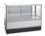 Comptoir vitré 2/3 vision aluminium - Comptoirs Vitrés - Mobico Canada