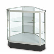 Comptoir vitré hexagonal pleine vision - Comptoirs Vitrés - Mobico inc.