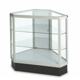 Comptoir vitré hexagonal pleine vision