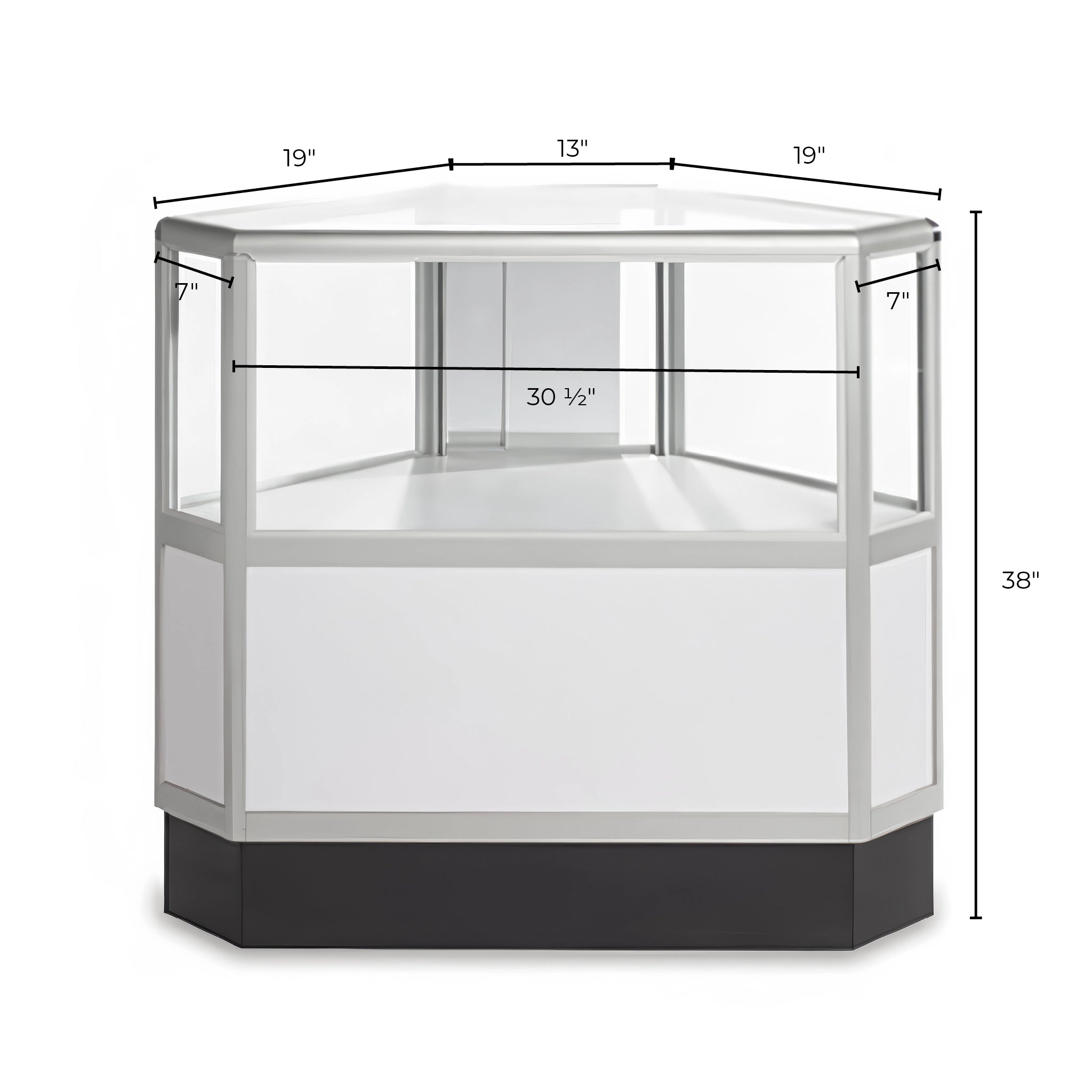 3 vision aluminium - Comptoirs Vitrés - Mobico inc.