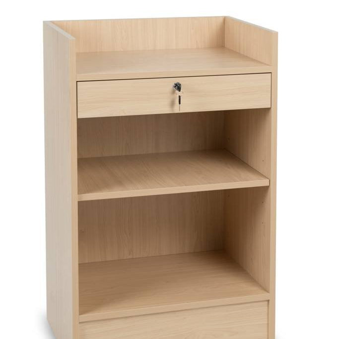 Comptoir caisse 24'' en mélamine - Comptoirs Vitrés - Mobico Canada