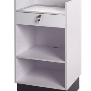 Comptoir caisse 24'' en mélamine - Comptoirs Vitrés - Mobico Canada