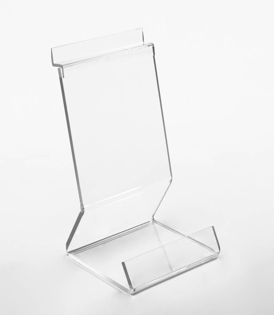 Présentoir à livre 4''L x 3 - 3/4''P x 7 - 1/2''H, acrylique, ouverture 2" - Accessoires de présentation - Mobico Canada