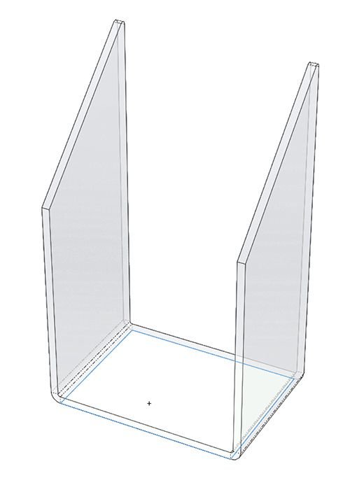 Diviseur à marqueurs 3 - 1/4"L x 2 - 1/4"P x 5 - 1/2"H, acrylique - Mobico Canada