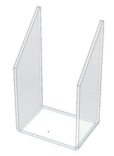 Marker divider 3-1/4"W x 2-1/4"D x 5-1/2"H, acrylique