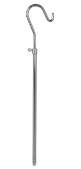 Présentoir à sac à main ajustable 18" à 36", chrome