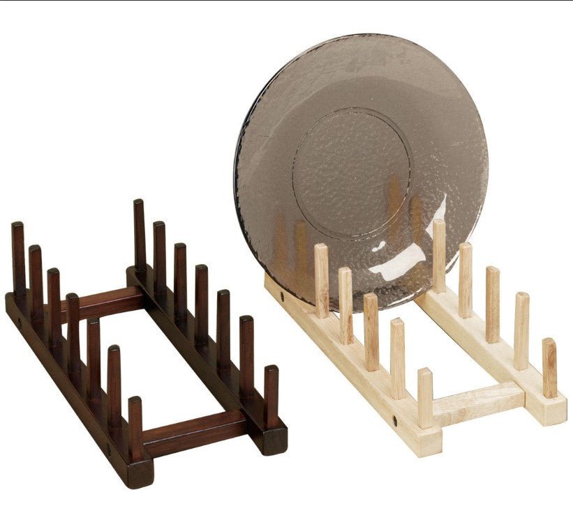 Support à assiette en bois, pour 6 assiettes - Accessoires de présentation - Mobico Canada