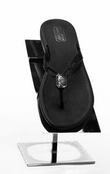 Présentoir à soulier chromé 8''H